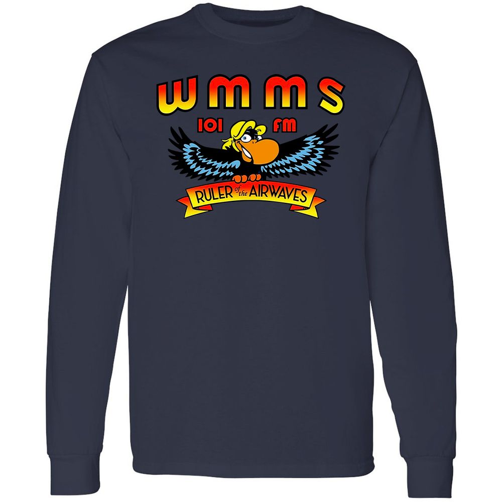 Long Sleeve T-Shirt - 1BBBZL2R - Navy - 2