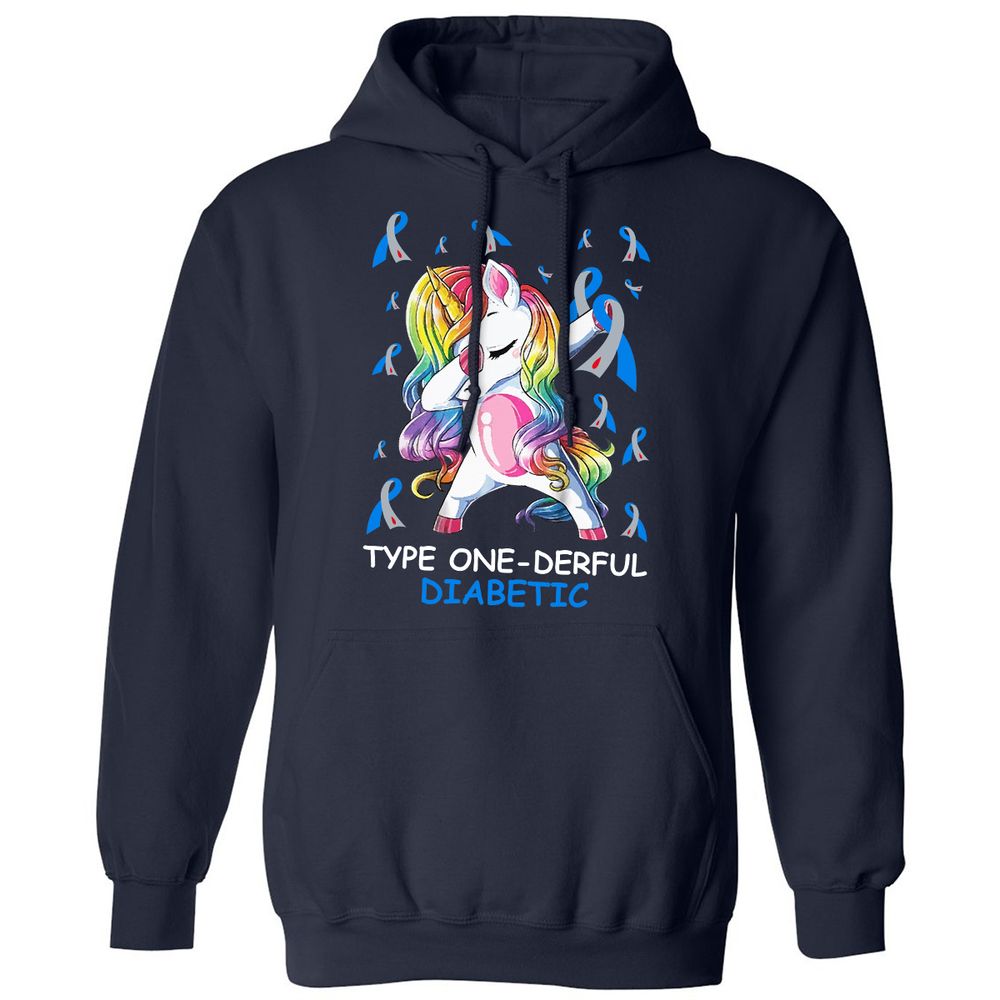 Classic Unisex Hoodie - YZHD41LQ - Navy - 2