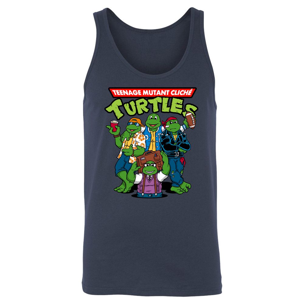 Unisex Jersey Tank - CEAPQE5V - Navy - 2