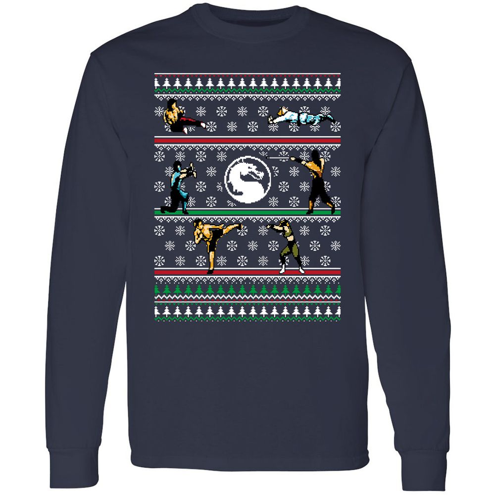 Long Sleeve T-Shirt - 8Y3LLHXJ - Navy - 2