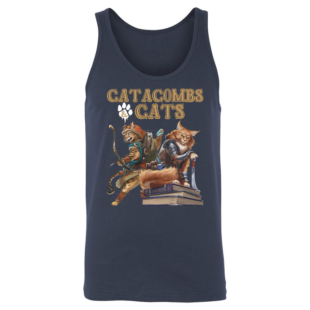 Unisex Jersey Tank - UKZ33DCF - Navy - 2