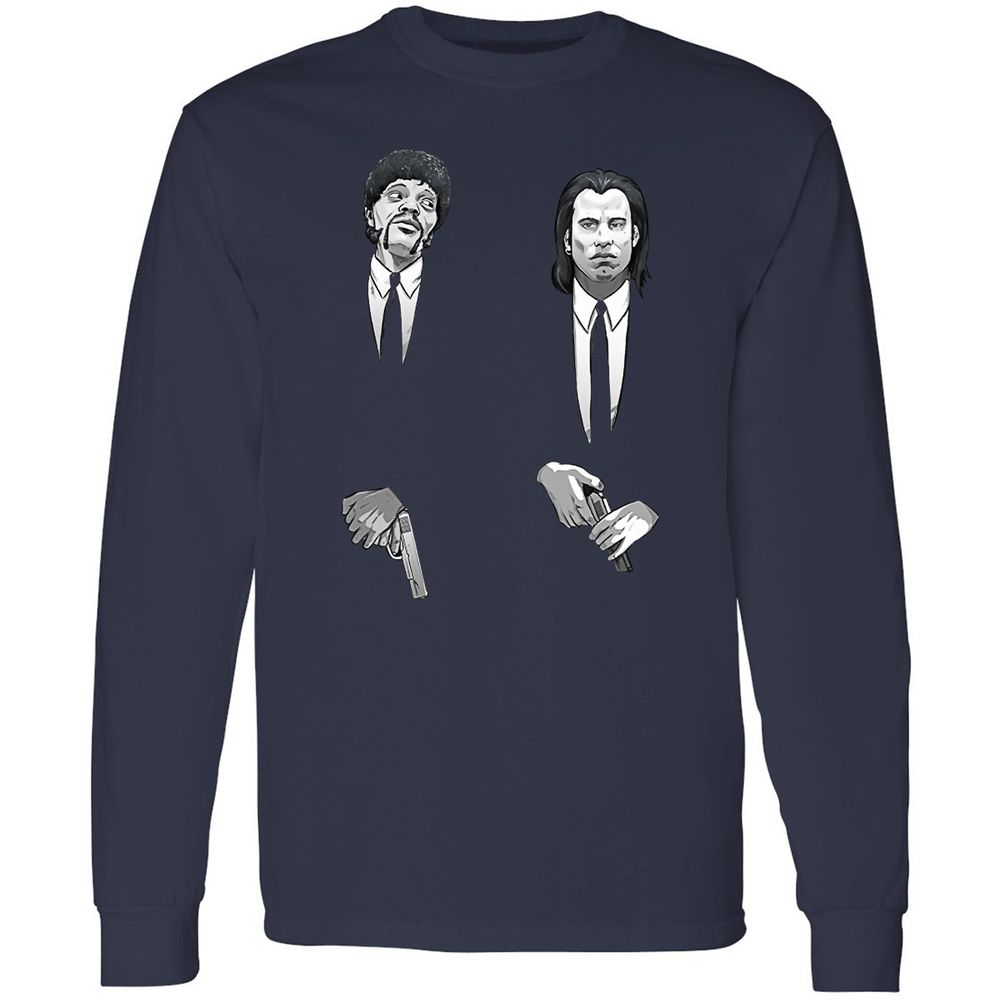 Long Sleeve T-Shirt - RQS1FHV1 - Navy - 2