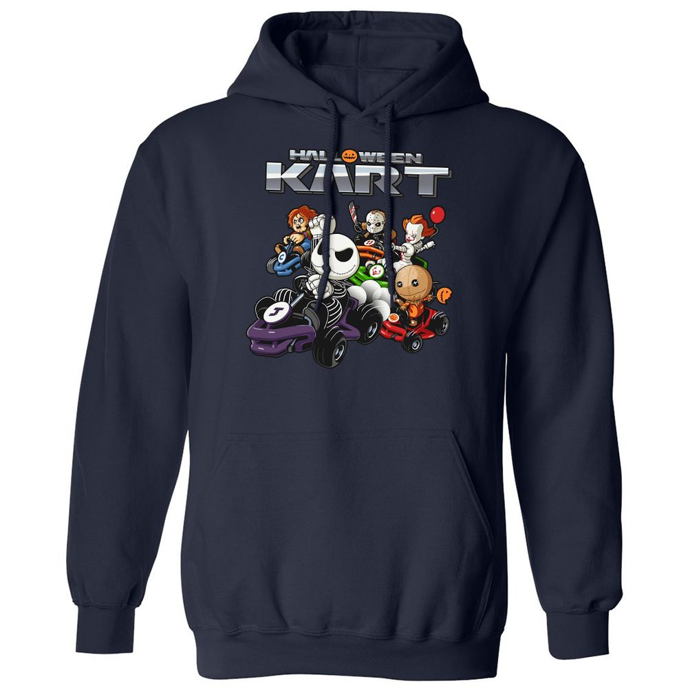 Classic Unisex Hoodie - XH5BTHL8 - Navy - 2