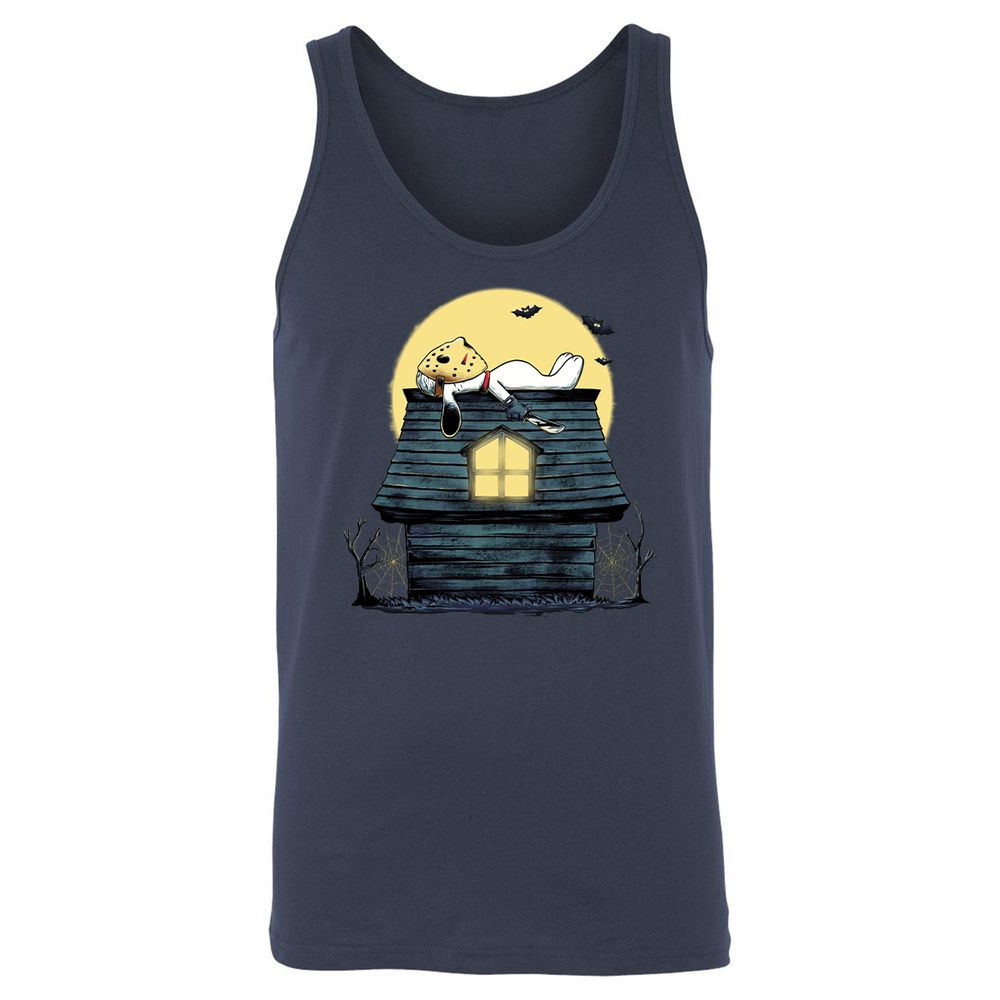 Unisex Jersey Tank - E5V1T672 - Navy - 2