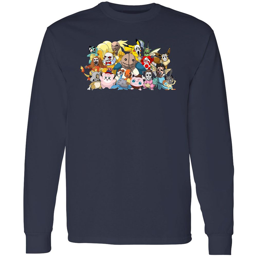 Long Sleeve T-Shirt - K49WMK76 - Navy - 2