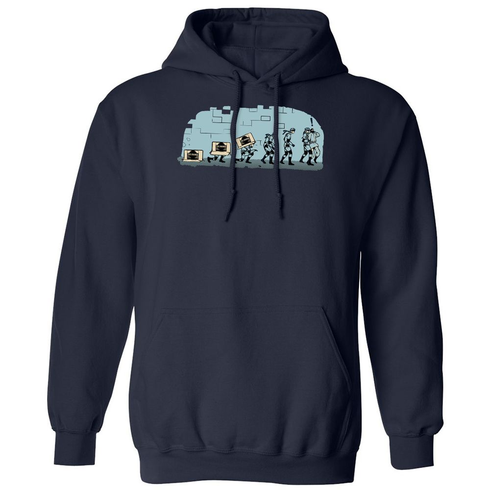 Classic Unisex Hoodie - DCWTGWKA - Navy - 2