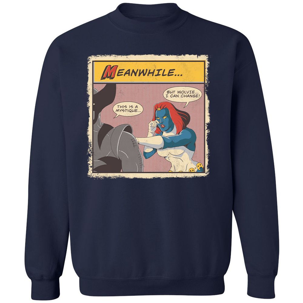 Classic Unisex Sweatshirt - RWRMJ5KE - Navy - 2