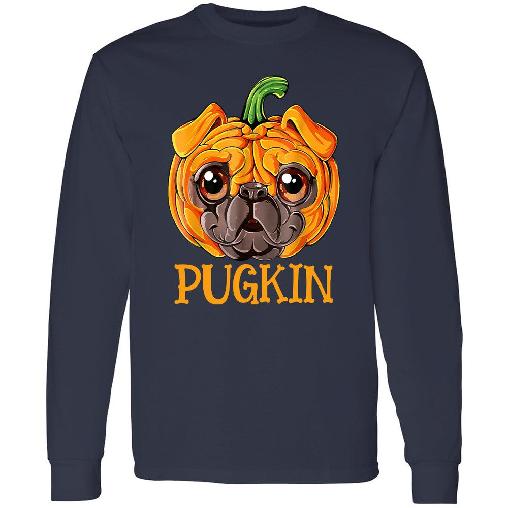 Long Sleeve T-Shirt - MSTCUQ3W - Navy - 2