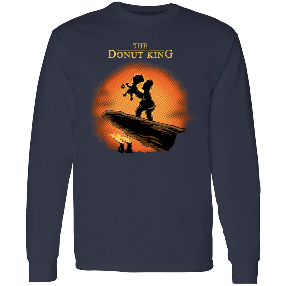 Long Sleeve T-Shirt - 1VLDTJDC - Navy - 2