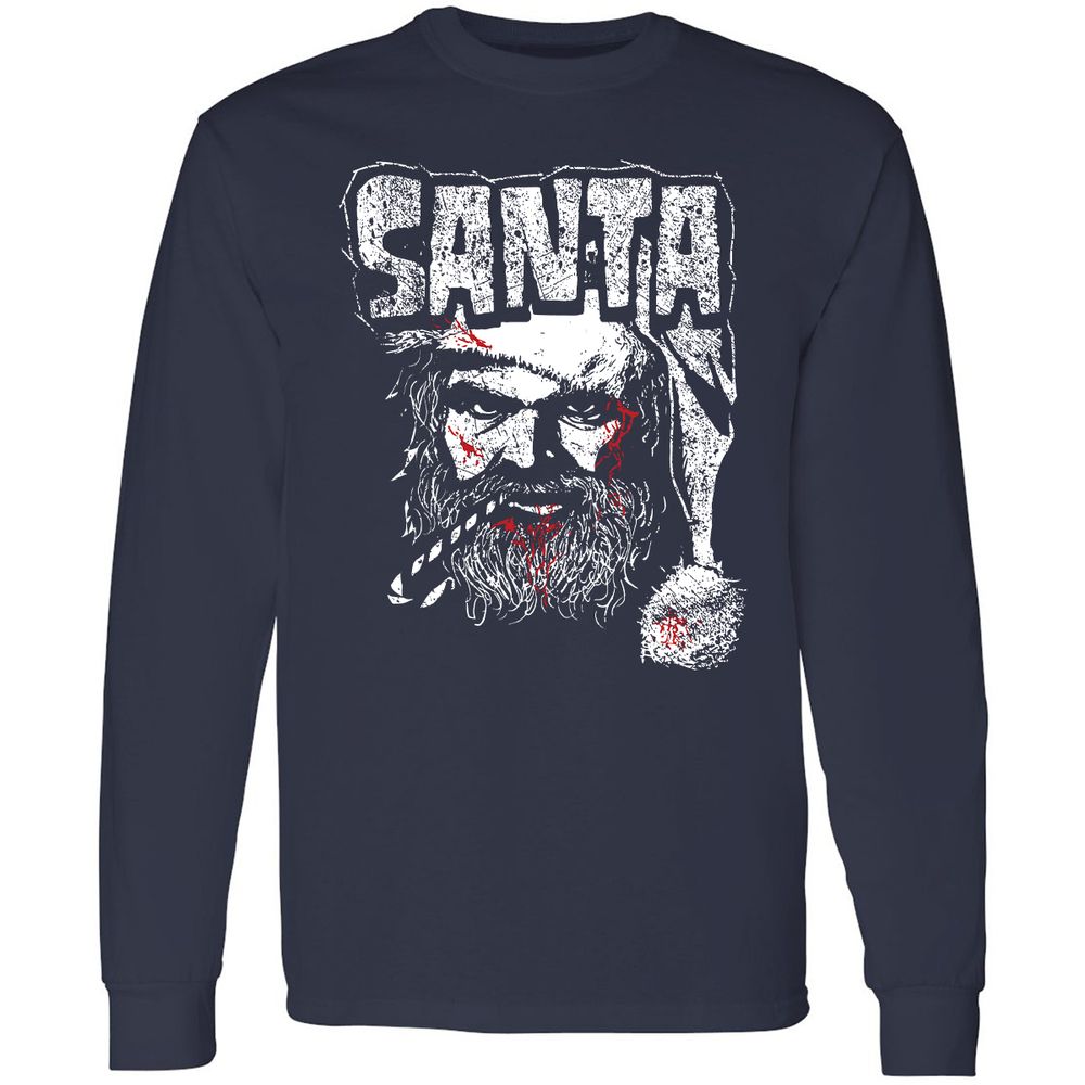 Long Sleeve T-Shirt - DWFKR6LQ - Navy - 2