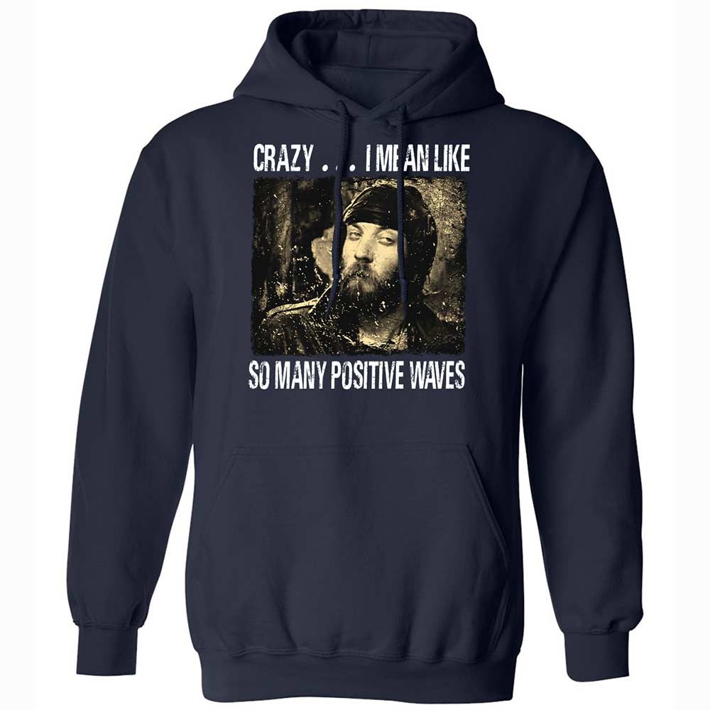 Many positive waves - Navy - 2