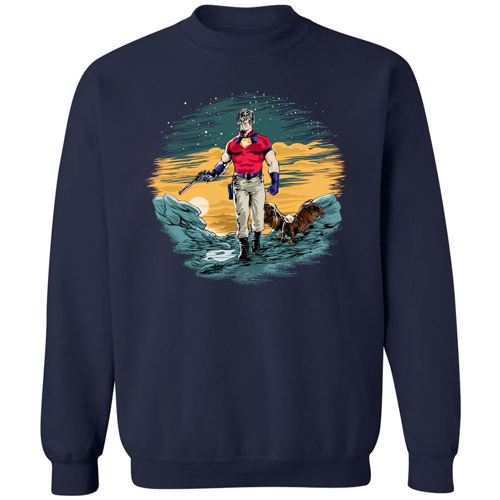 Classic Unisex Sweatshirt - 1WMFYJ54 - Navy - 2