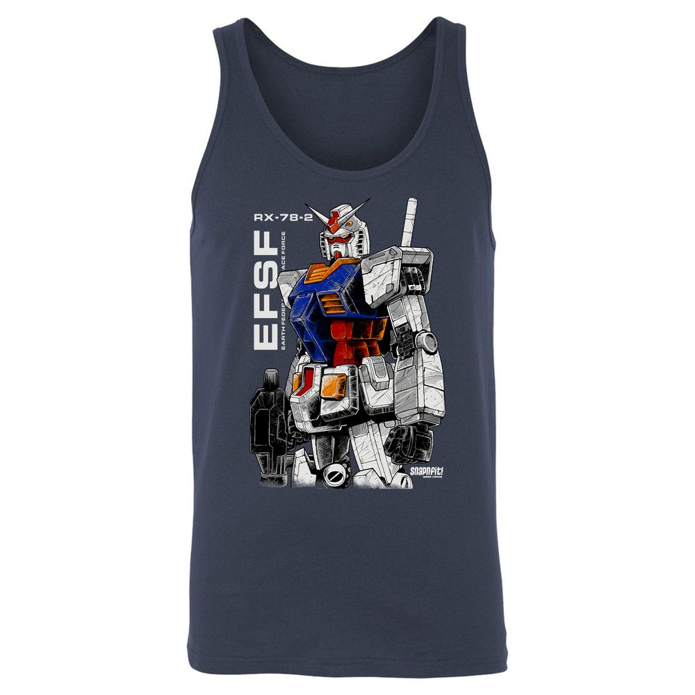 Unisex Jersey Tank - LAAQXJZV - Navy - 2