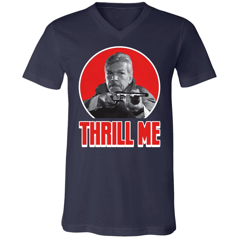 Unisex V-Neck T-Shirt - XF8V3MD1 - Navy - 2