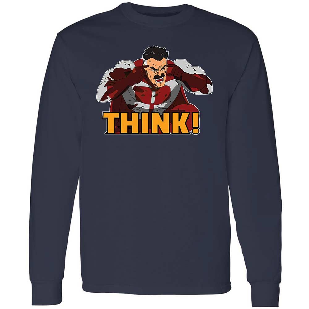 Long Sleeve T-Shirt - LC6DDVZ9 - Navy - 2