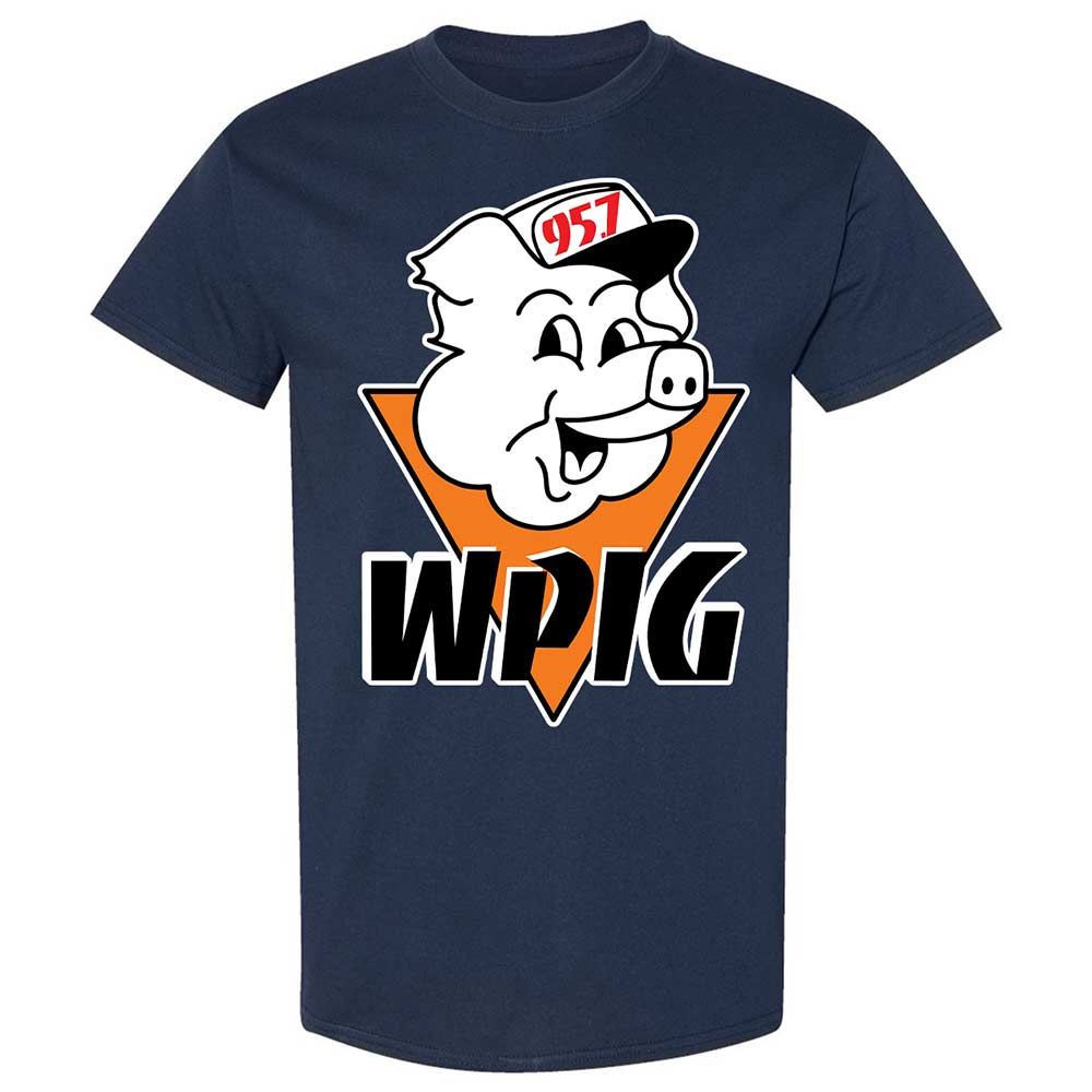 Wpig 95.7 Radio Station - Navy - 2
