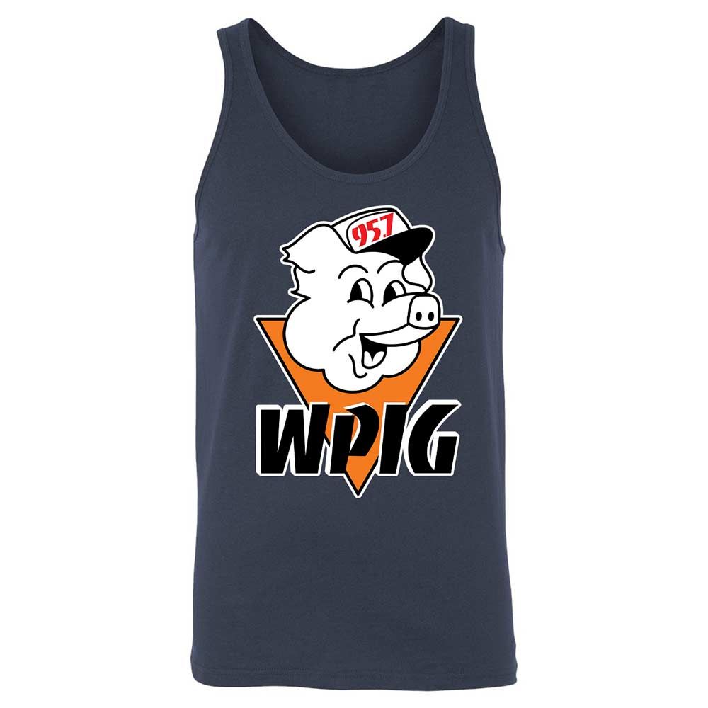 Wpig 95.7 Radio Station - Navy - 2