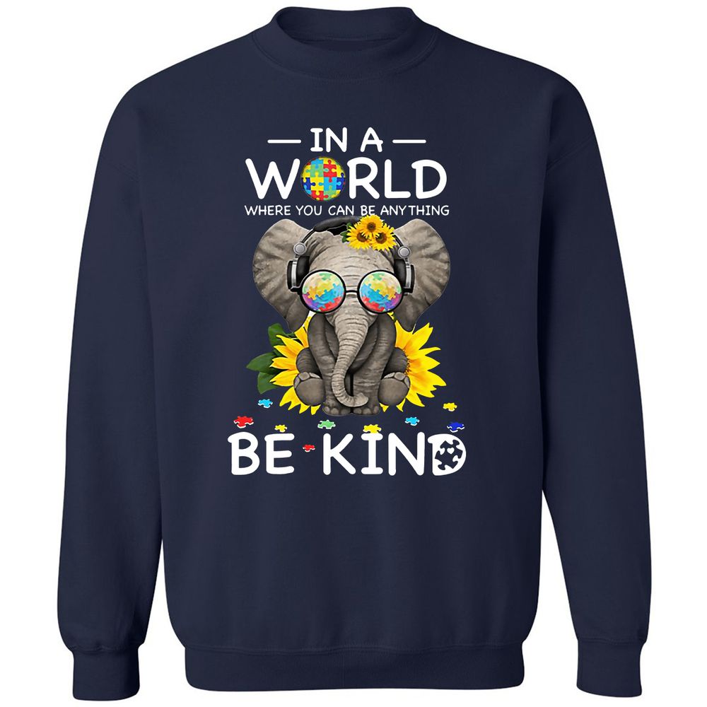 Classic Unisex Sweatshirt - 4CZ48JXN - Navy - 2