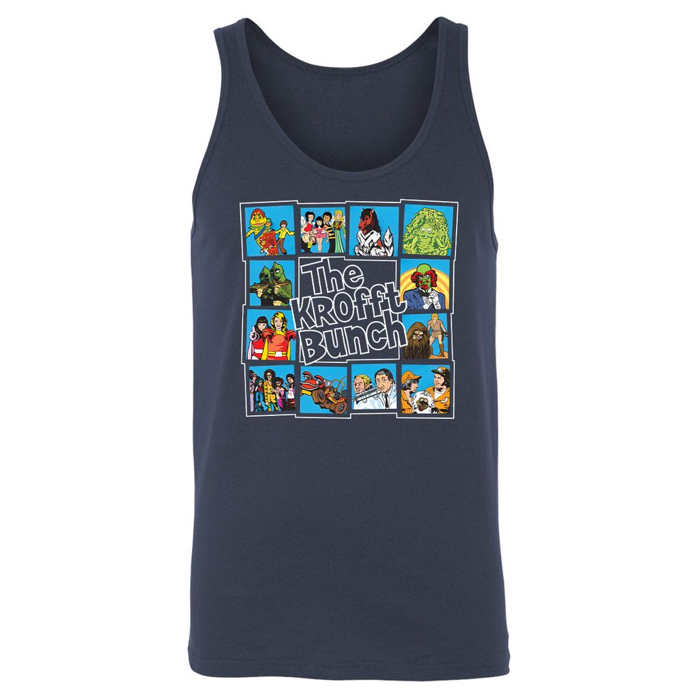 Unisex Jersey Tank - 6QW3YAE8 - Navy - 2