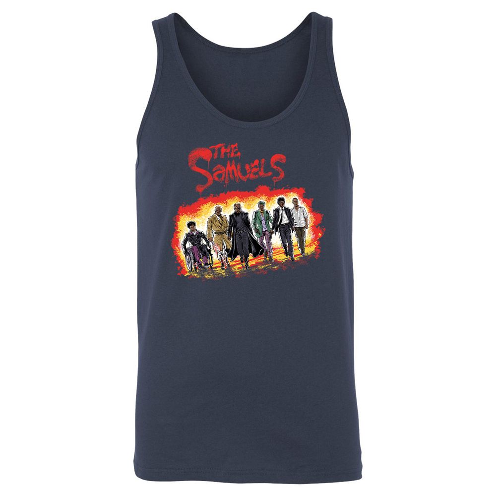 Unisex Jersey Tank - 3VUFBNN3 - Navy - 2
