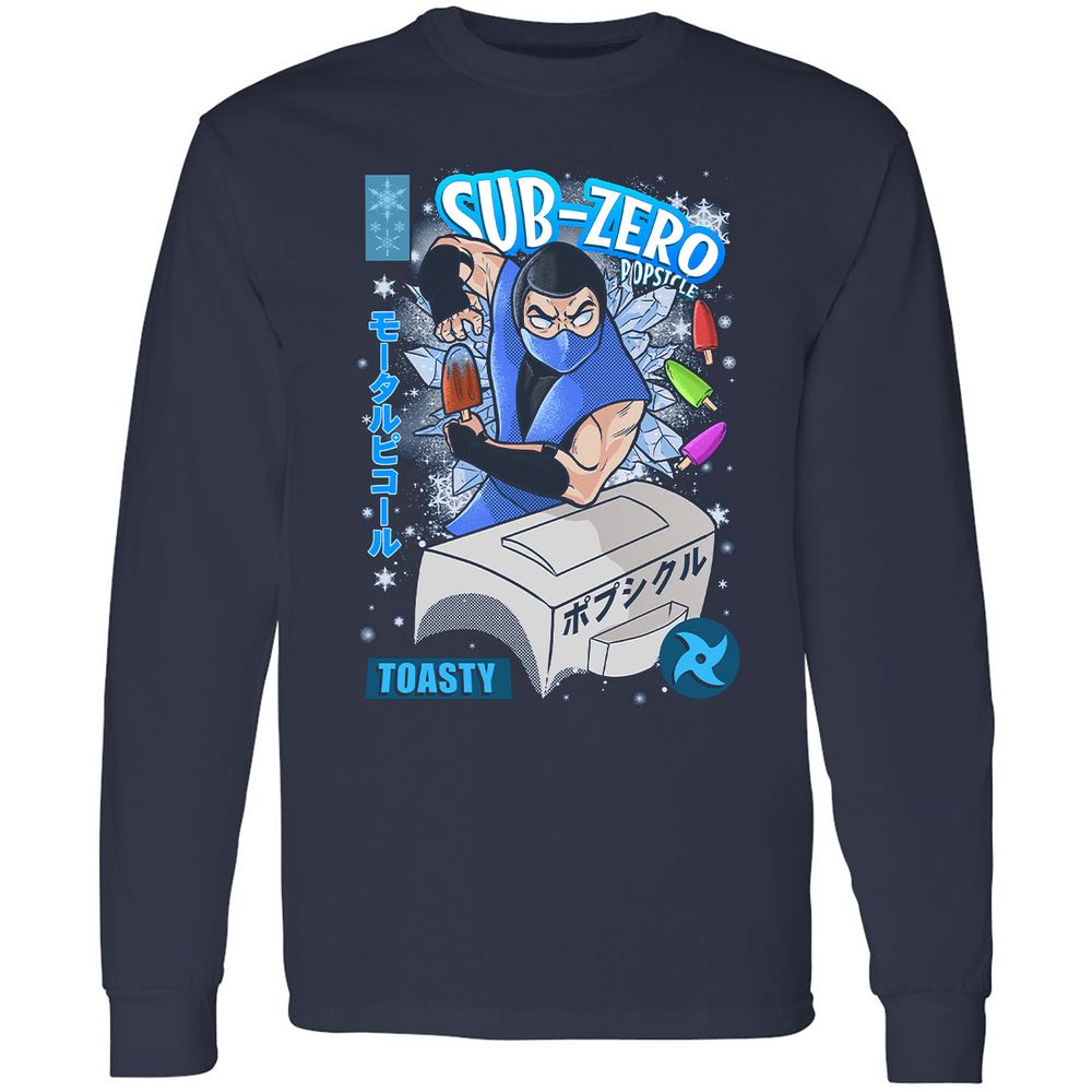 Long Sleeve T-Shirt - 1B5AEQ54 - Navy - 2