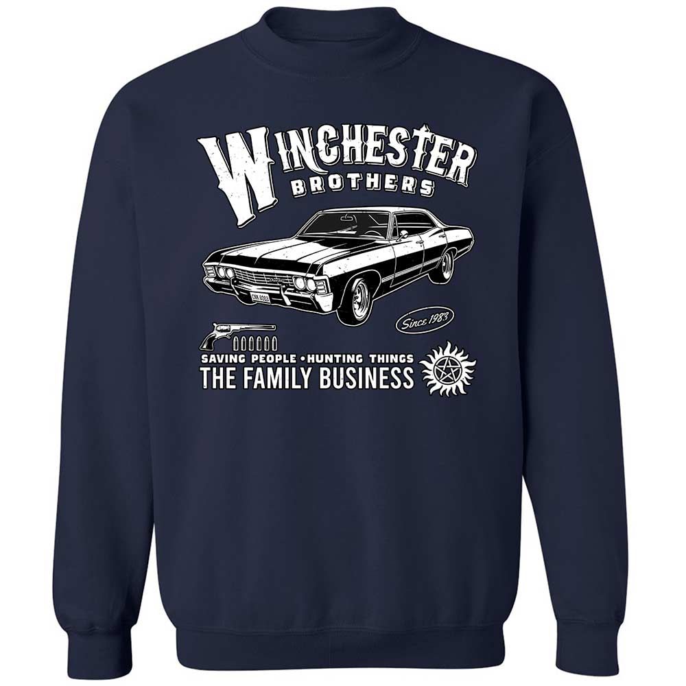Classic Unisex Sweatshirt - ZZQQTLAB - Navy - 2