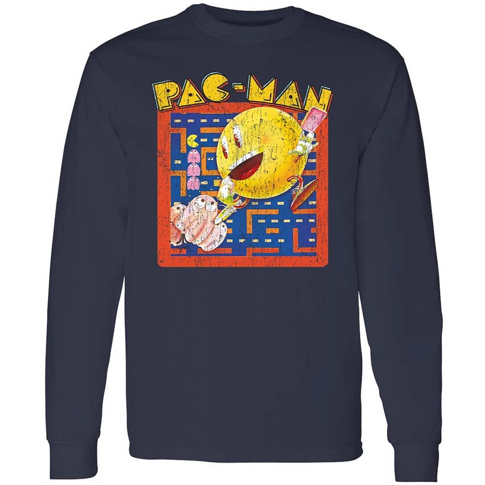 Long Sleeve T-Shirt - C1PC4K6W - Navy - 2