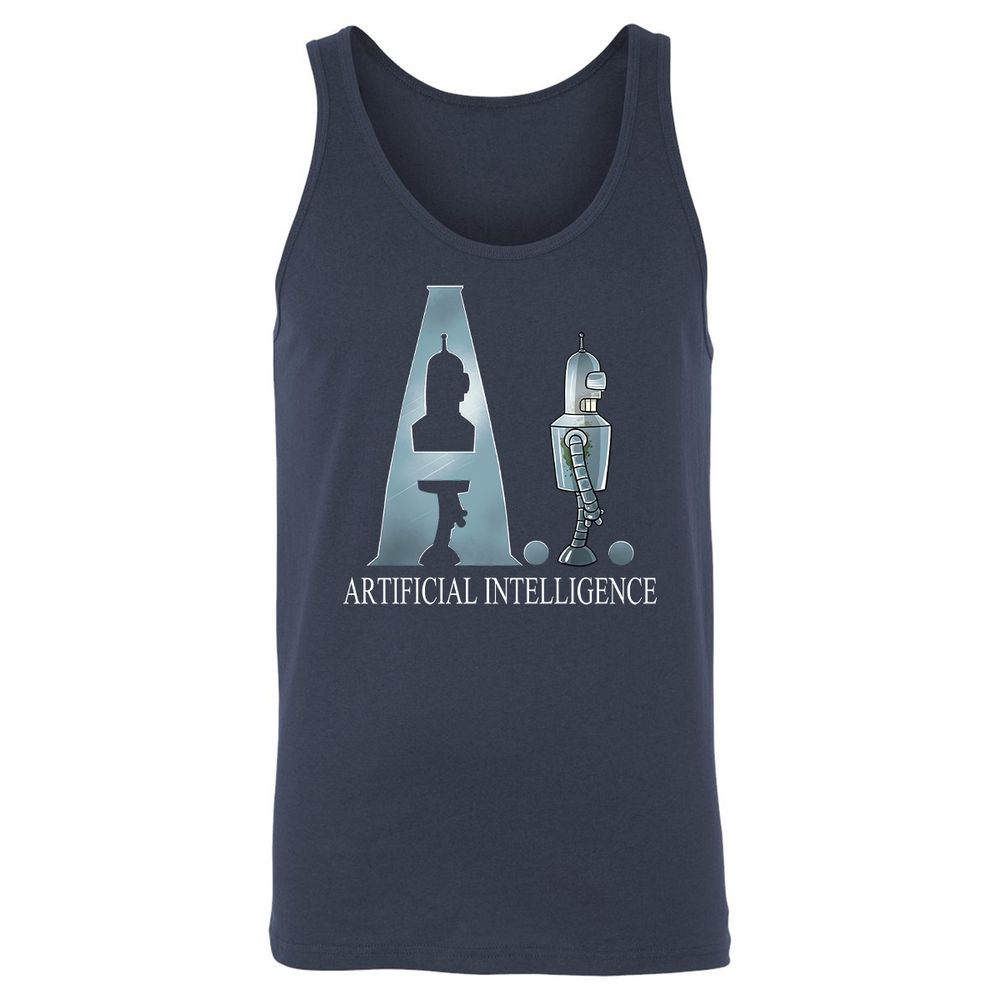 Unisex Jersey Tank - 1C12PMB2 - Navy - 2