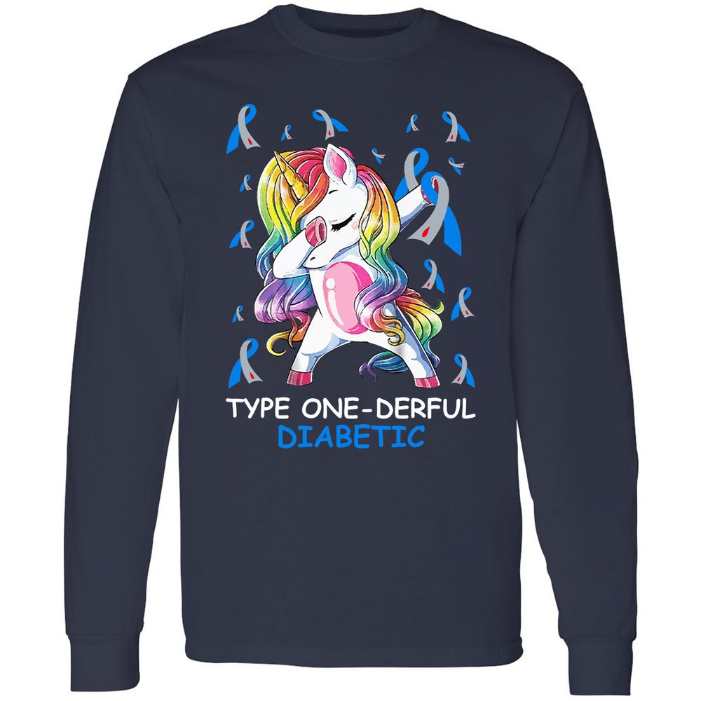 Long Sleeve T-Shirt - 61HHCST7 - Navy - 2