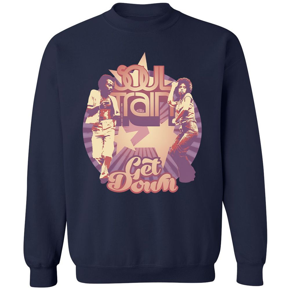 Soul Train Get Down - Navy - 2