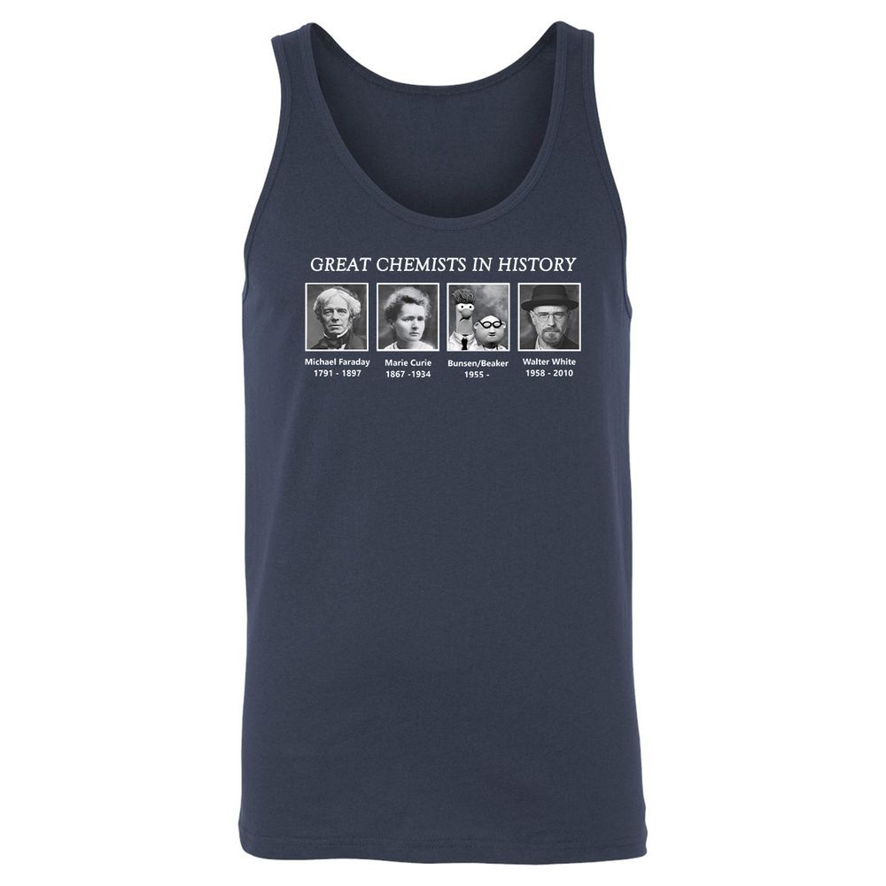 Unisex Jersey Tank - TMC6CG8Q - Navy - 2