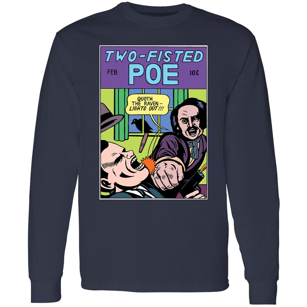 Long Sleeve T-Shirt - RYKVKHLF - Navy - 2