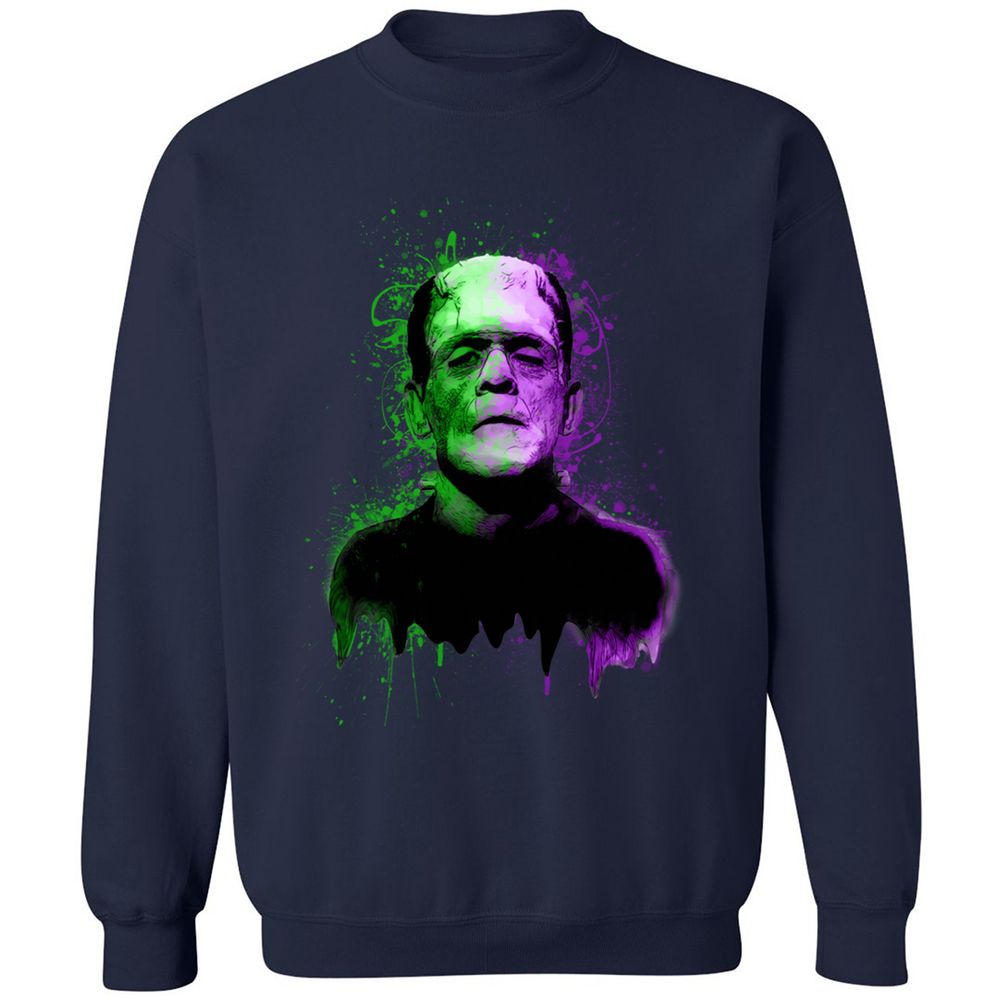 Classic Unisex Sweatshirt - EMTPW7YT - Navy - 2