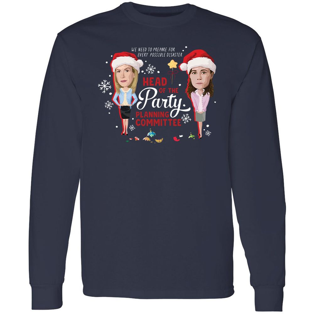 Head Of The Party Planning Committee Christmas - Navy - 2