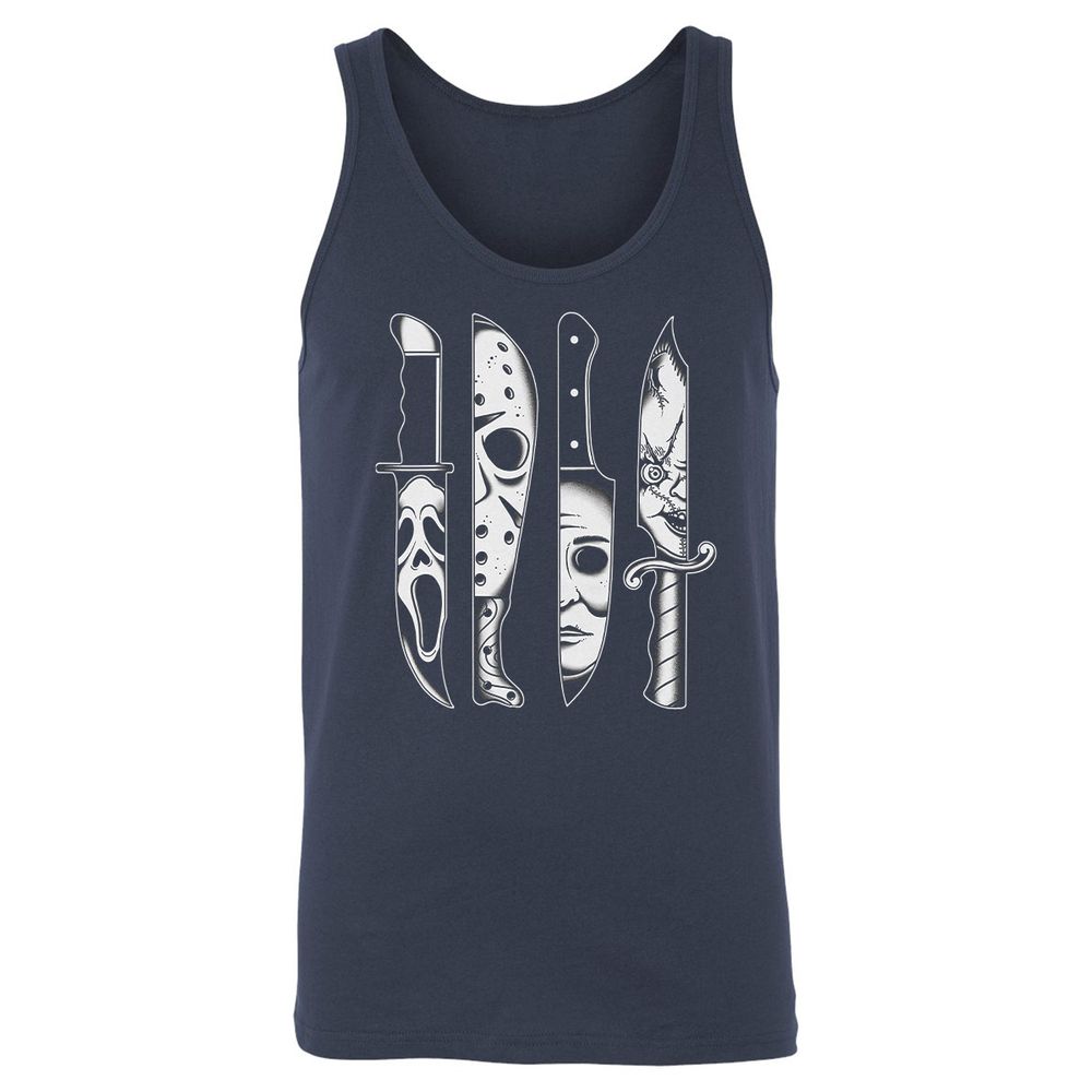 Unisex Jersey Tank - MHXLC8CH - Navy - 2