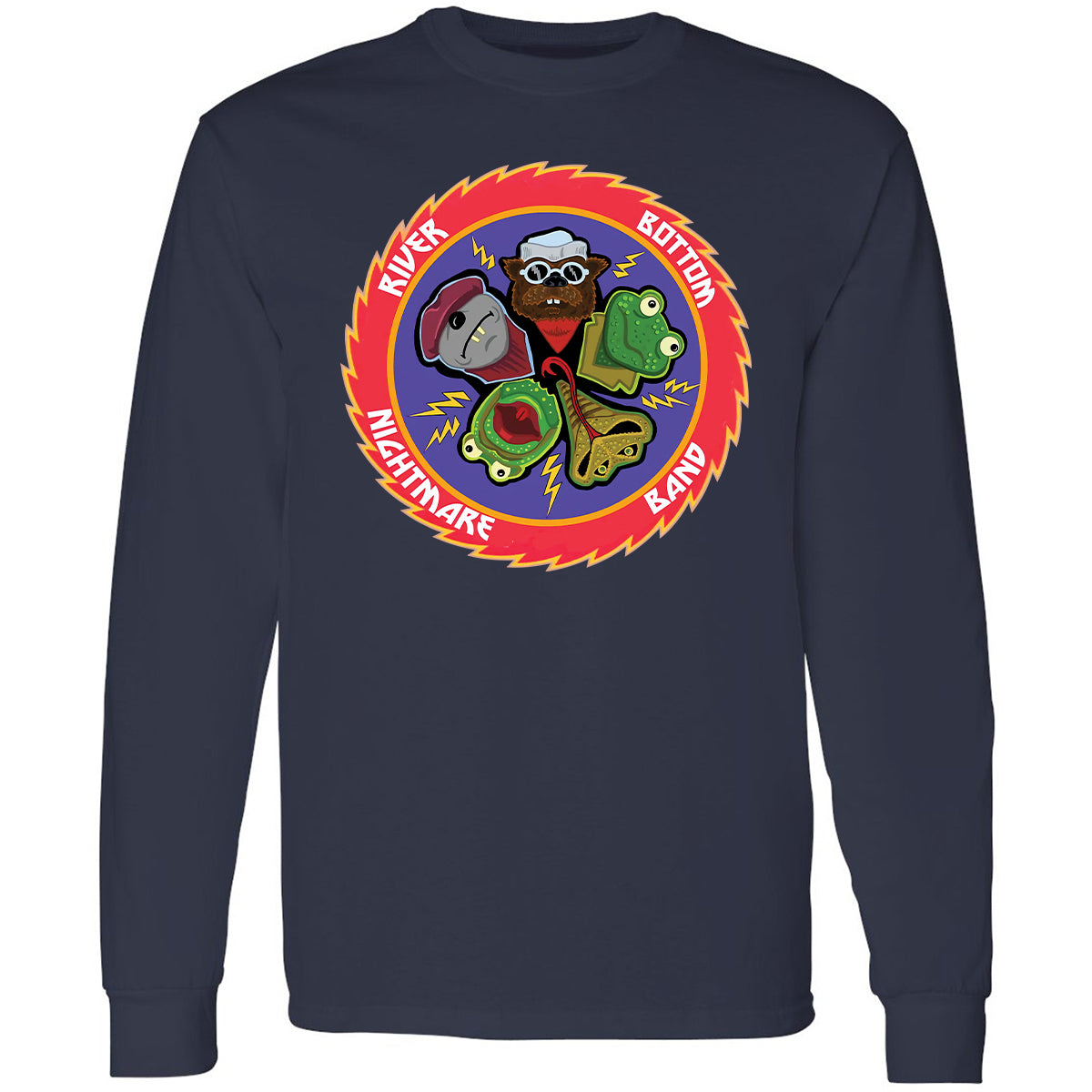 Long Sleeve T-Shirt - N5LY415W - Navy - 2