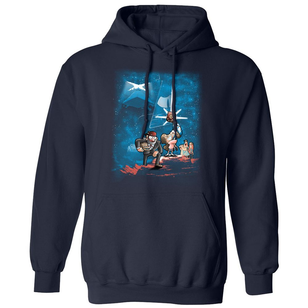 Classic Unisex Hoodie - PUCBW57H - Navy - 2