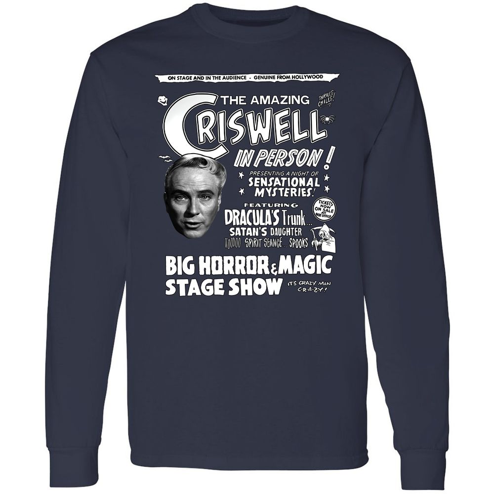 Long Sleeve T-Shirt - XQNNM8TW - Navy - 2