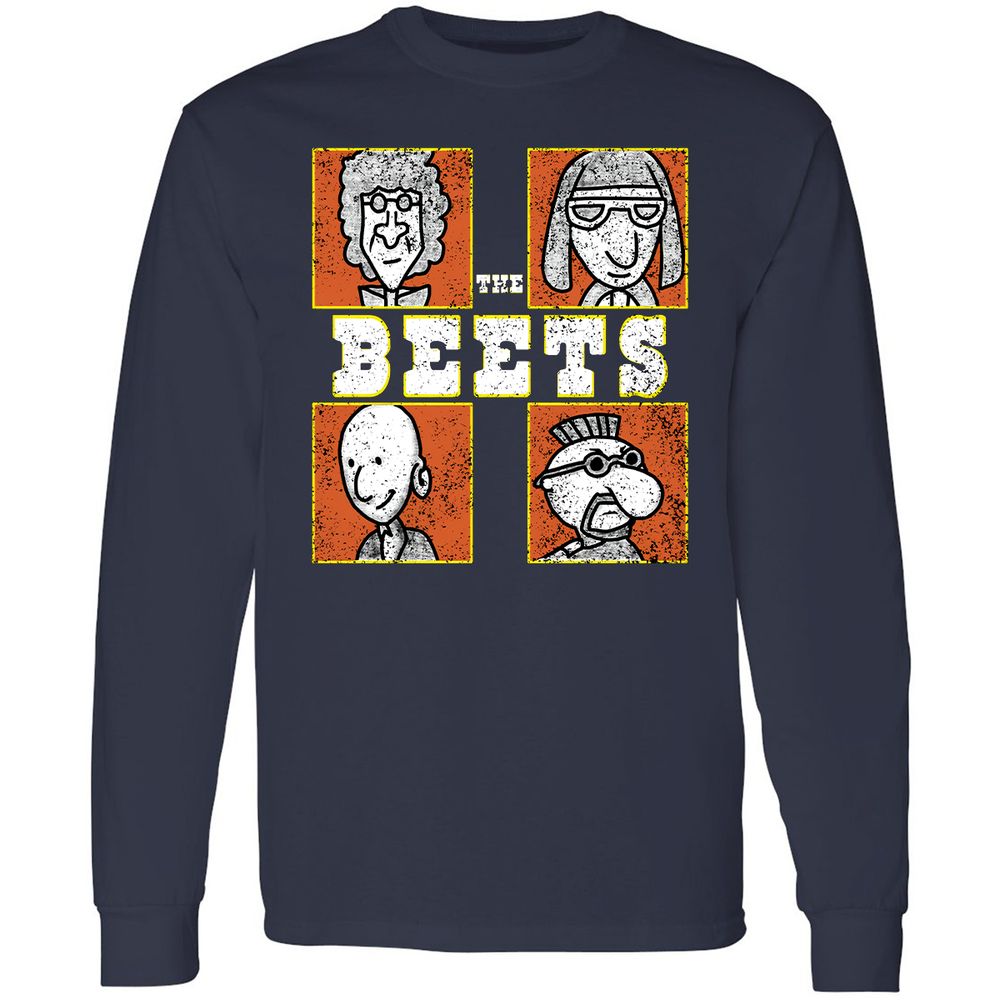 Long Sleeve T-Shirt - Q9Y5XR9F - Navy - 2