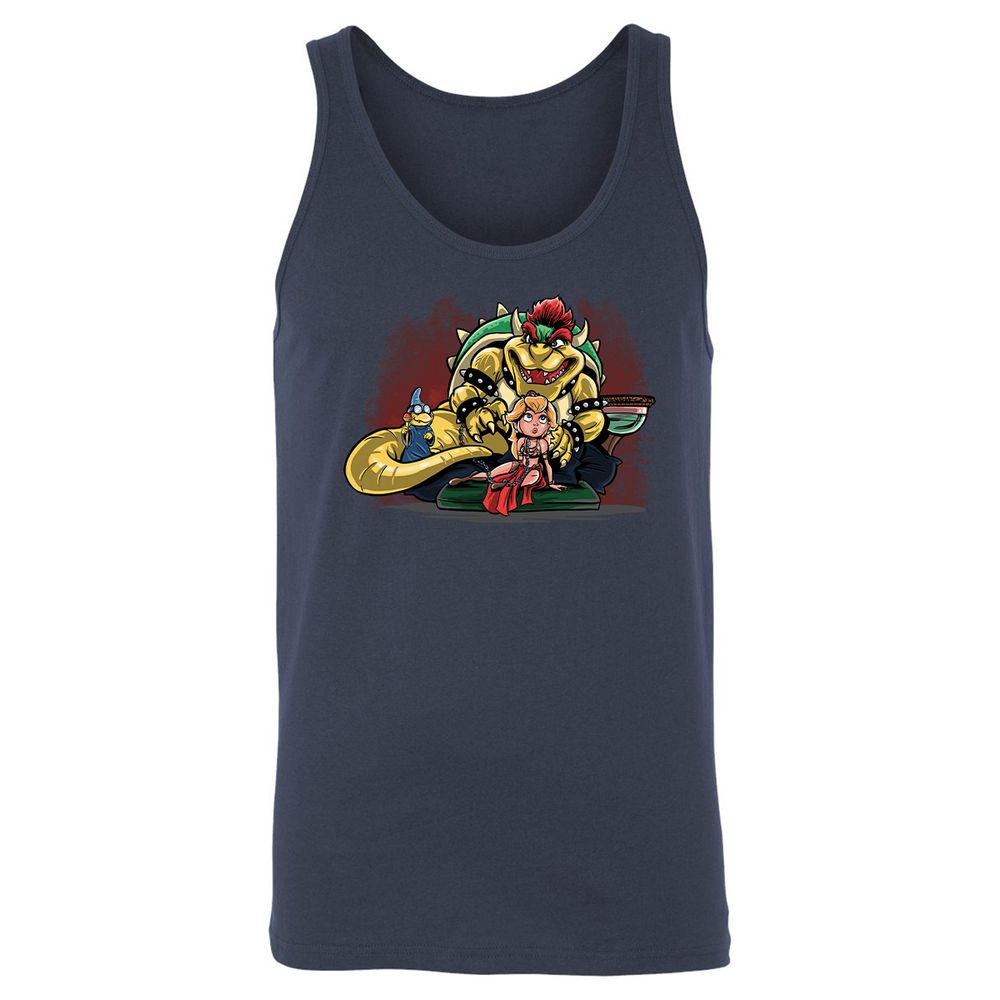 Unisex Jersey Tank - SUVBAG24 - Navy - 2