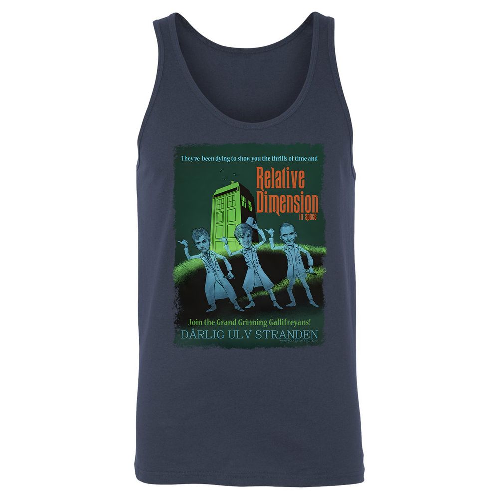 Unisex Jersey Tank - 4PHVJMLS - Navy - 2