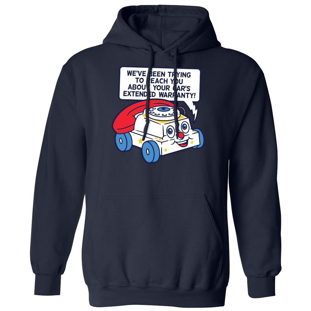Classic Unisex Hoodie - FV2EQ7Y9 - Navy - 2
