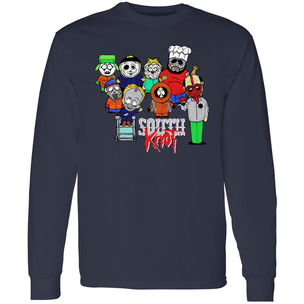 Long Sleeve T-Shirt - Q4TFBN8W - Navy - 2