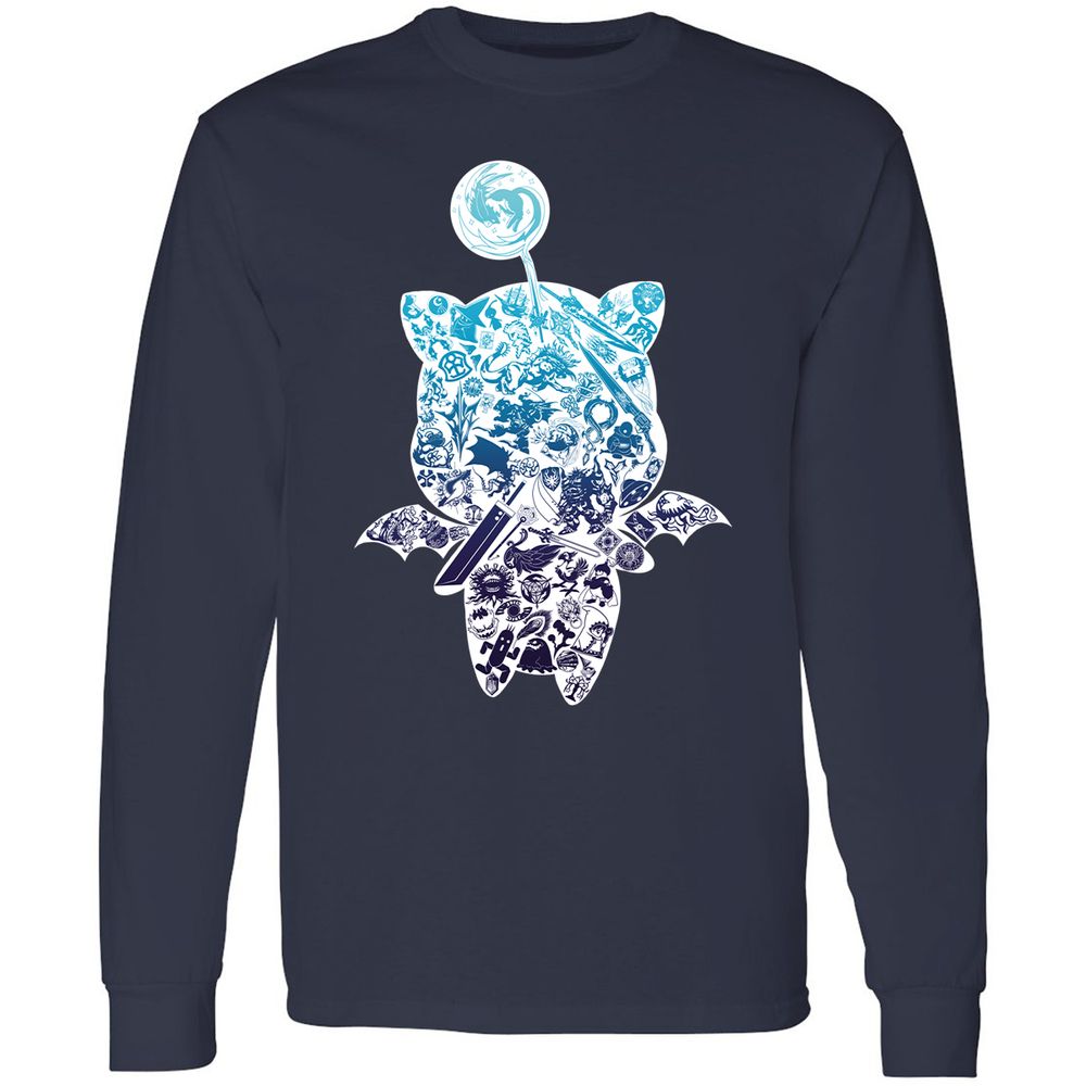 Long Sleeve T-Shirt - CWFP6PCE - Navy - 2