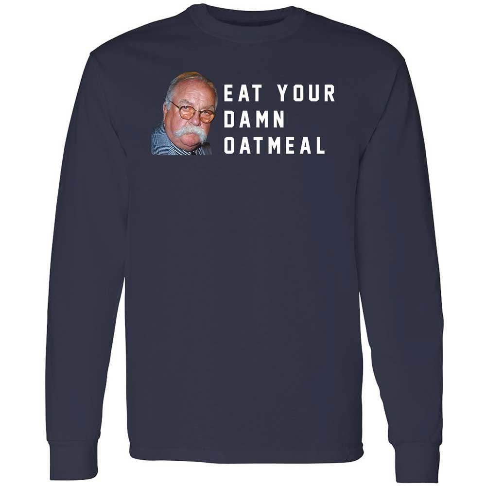 Eat Your Damn Oatmeal - Navy - 2