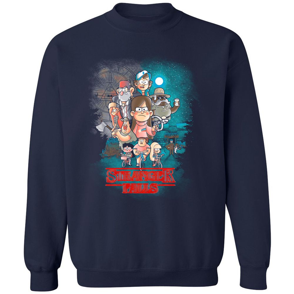 Classic Unisex Sweatshirt - Y1V7QEK6 - Navy - 2