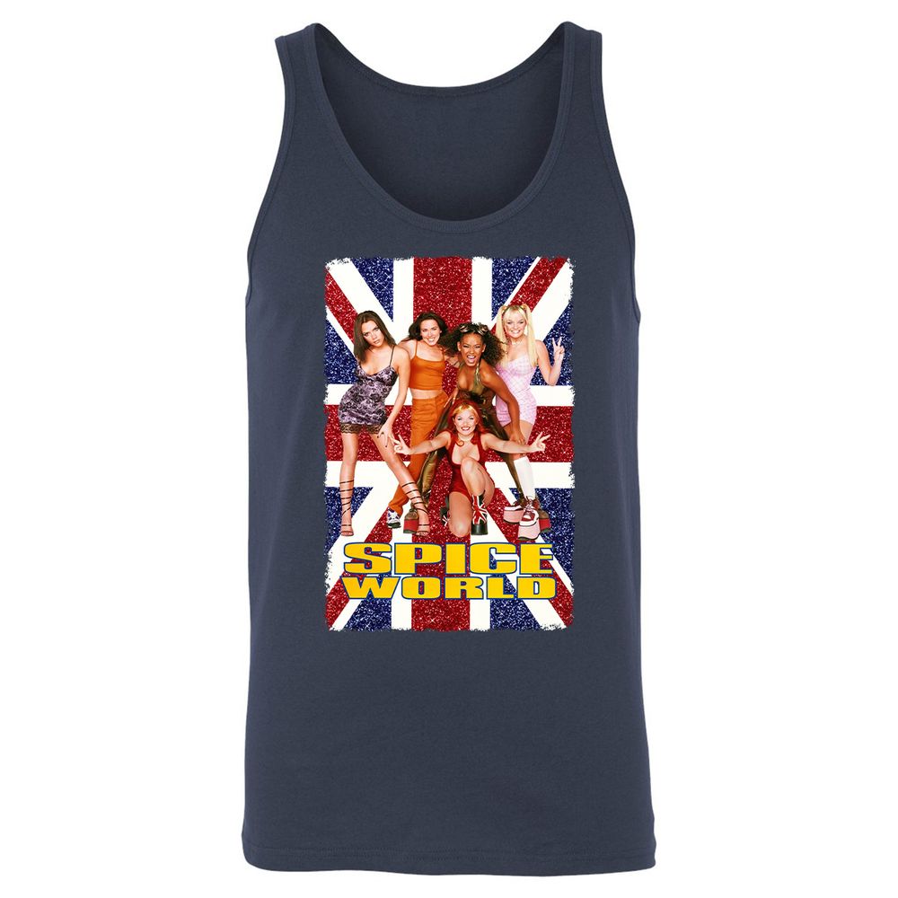 Unisex Jersey Tank - QNBAD4Y5 - Navy - 2