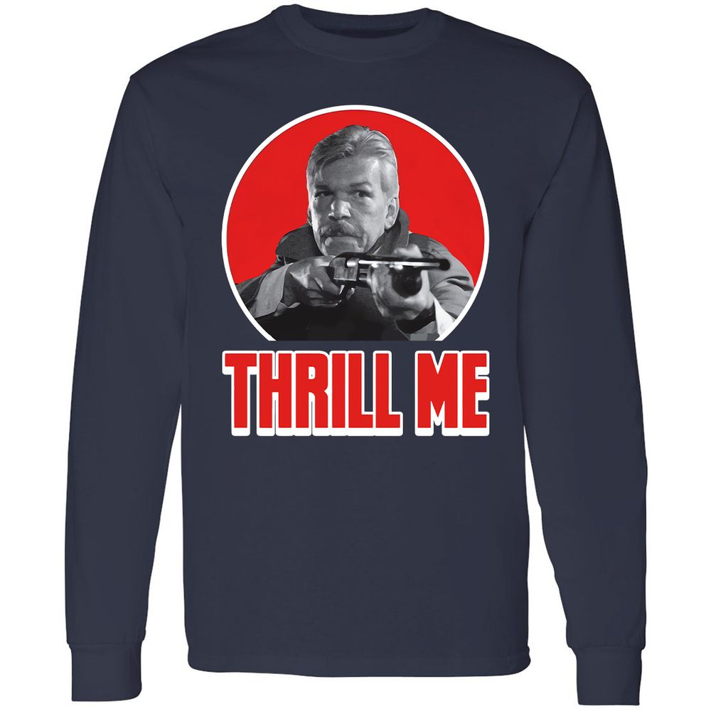 Long Sleeve T-Shirt - CRL87BTD - Navy - 2
