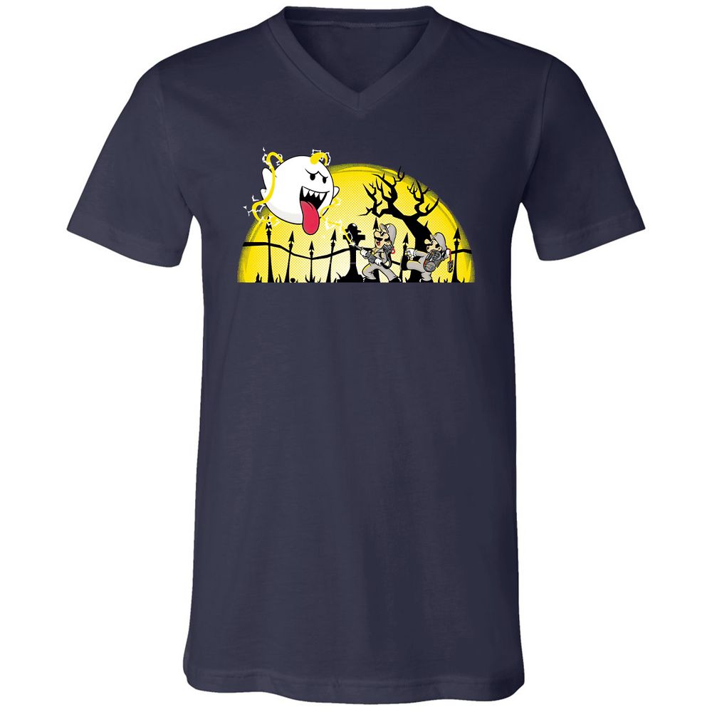Unisex V-Neck T-Shirt - PZ18CRCZ - Navy - 2