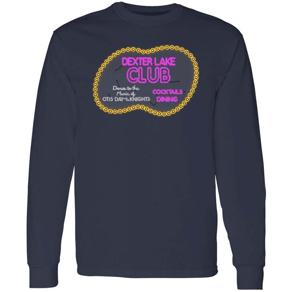 Long Sleeve T-Shirt - EGD37KSB - Navy - 2